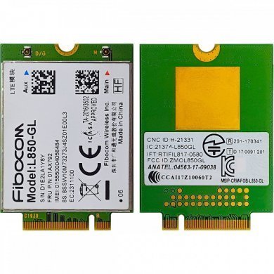 L850-GL Placa wifi wireless 4G LTE Fibocom Lenovo Thinkpad