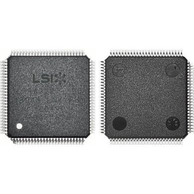 L-FW3227-100 LSI IC 1394A LNK PHY interface host QFP100
