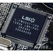 LSI IC 1394A LNK PHY interface host QFP100 