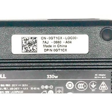 LA330PM160 DELL Fonte Alienware 18 330W 19.5 16.9A