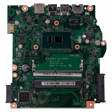 PLACA NOTEBOOK ACER B5W11 LA-E061P CORE I3-7100U