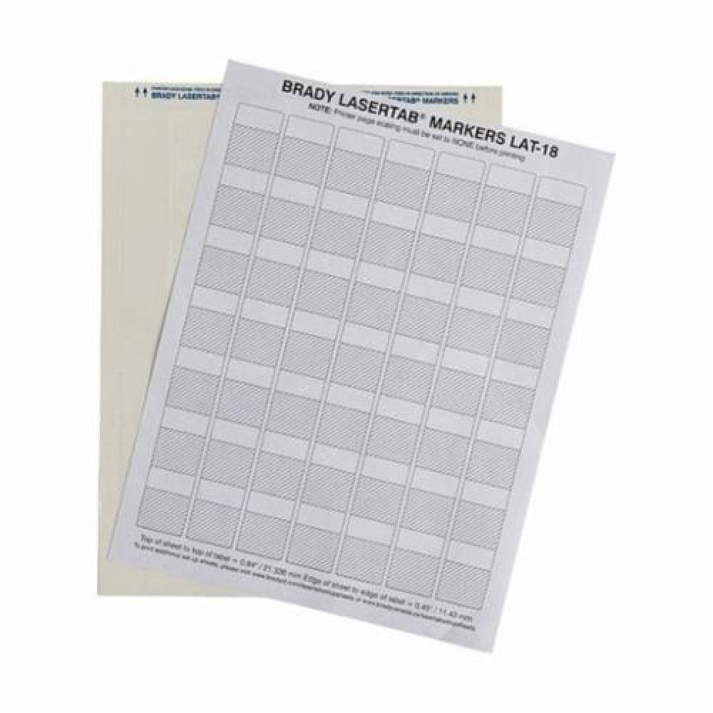Etichette Brady LaserTab Per Stampanti Laser - ELAT-18-361-2.5 29856 - Foto 11