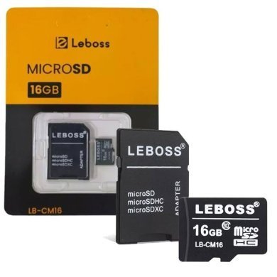 LB-CM16/B Leboss cartão de memória Micro SD 16GB Classe 10 UHS-1