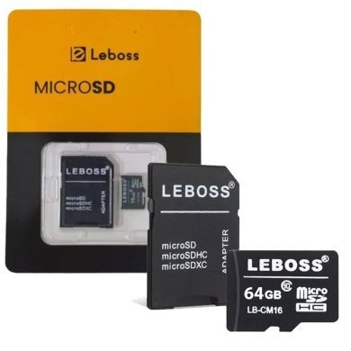 LB-CM64/B Leboss cartão de memória Micro SD 16GB Classe 10 UHS-1