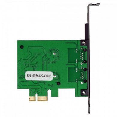 LC1000-2P PCYes placa de rede Gigabit Dual Port RJ45 PCI-E X1