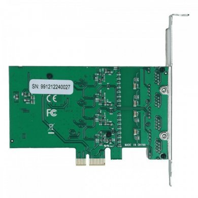 LC1000-4P PCYes placa de rede gigabit quad port RJ45 PCI-E X1