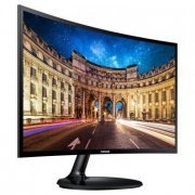 Samsung Monitor LED 24 Curvo Full HD 60Hz 4ms Widescreen Painel VA, Saidas HDMI/VGA com FreeSync