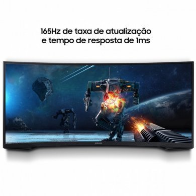 Samsung Monitor Odyssey G5 34 Curvo 2K QHD 165Hz