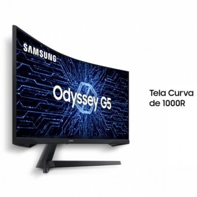 Samsung Monitor Odyssey G5 34 Curvo 2K QHD 165Hz