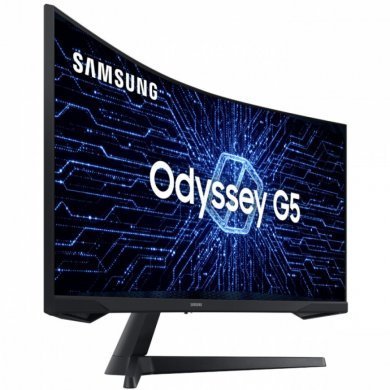 Samsung Monitor Odyssey G5 34 Curvo 2K QHD 165Hz