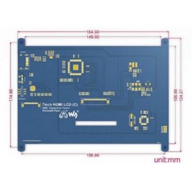 LCDRASPBERRY Tela LCD Touch para Raspberry Banana PI