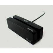 Leitor de Cartões Manual Magnético CIS CM Trilhas 1, 2 e 3 USB (Preto) Leitura Bidirecional, Trilhas 1, 2 e 3,