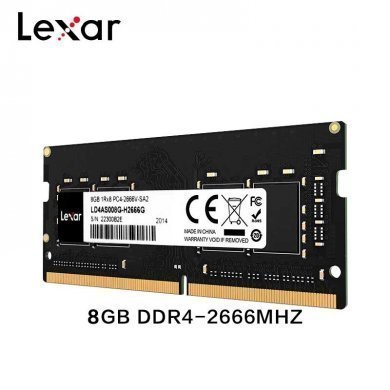 Lexar Memoria DDR4 SODIMM 8GB 1Rx8 PC4-2666V