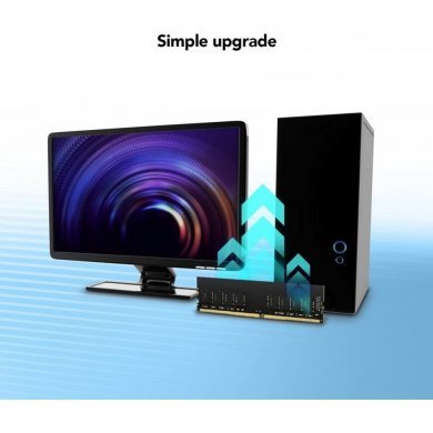 Lexar Memória 16GB DDR4 3200Mhz Non-ECC Unbuffered