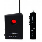 Anti Spy Hidden Convert Wireless Camera Lens RF GSM Bug IR Detector Finder 1MHz to 6.5GHz - Rechargeable Battery