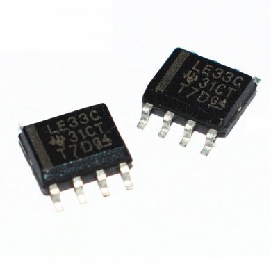 LE33 LDO Voltage Regulators 3.3V 100mA Positive SOIC8