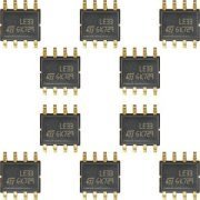 10x Regulador de tensão LDO 3.3V 100mA Positivo SOIC8 CI Linear Positivo Fixo 1 Saída 100mA kit com 10 unidade
