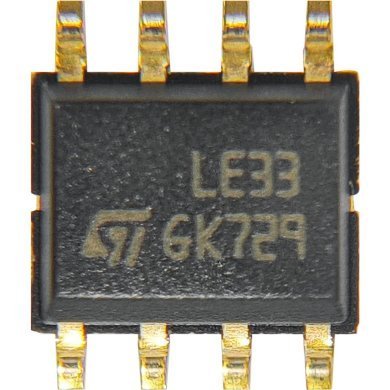 LE33-KIT10X 10x Regulador de tensão LDO 3.3V 100mA Positivo SOIC8