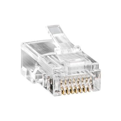 LE-2700 It-Blue conector RJ45 CAT5E passante kit com 100 peças