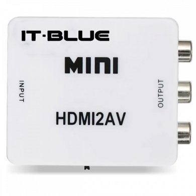 It-Blue Mini adaptador HDMI para AV RCA