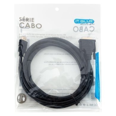 LE-6626 IT-Blue cabo DVI para HDMI 3 metros