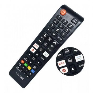LE-7265 Samsung controle remoto universal para SmarTV 4K