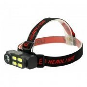 Lelong lanterna de cabeça recarregável LED alta potência ajustavel