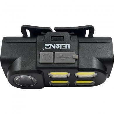 LE-8320 Lelong lanterna de cabeça recarregável LED alta potência