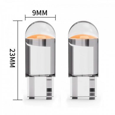 LED DRL 12V Branco Azulado carro motos (Kit 10)