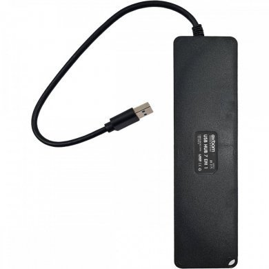 LEY-1840 Hub USB 7 portas USB 3.0 com interruptor liga/desliga