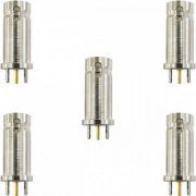 Kit 5x conector KLC LF22 BNC femea PCI 50 Ohms comprimento total de 27.50mm (kit com 5 unidades)