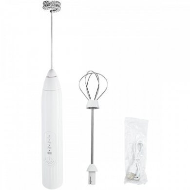 Misturador de bebidas e ovos portátil recarregável