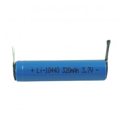 Kit 10x bateria recarregavel Li-10440 320mAh 3.7V