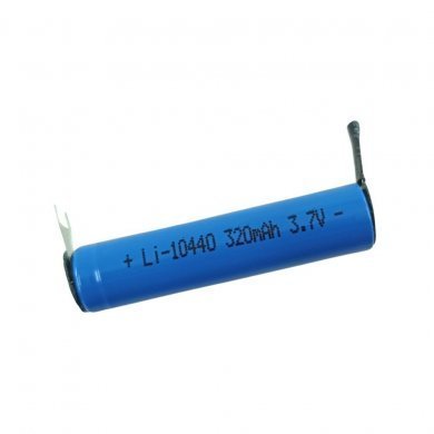 Kit 10x bateria recarregavel Li-10440 320mAh 3.7V