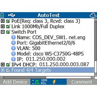 LINKRUNNERAT2000 NetAlly LINKRUNNER AT 2000 network autotest