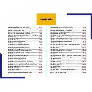 Kit 6 livros de dicas de reparo iphones e Macbooks