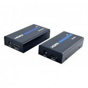 Extensor de sinal HDMI ate 120 metros extender Hdmi 120m via cabo de rede Cat5/6