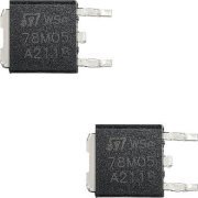 2x regulador de tensão linear 78M05 5V TO252-3 