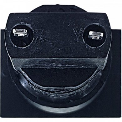 Sinaleiro LM 001 retangular saliente amarelo 16mm