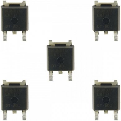 LM1117DT-ADJ/NOPB Regulador linear tensão ajustavel TO252-3 (Kit 5x)