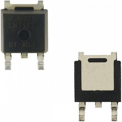 Regulador linear tensão ajustavel TO252-3 (Kit 5x)