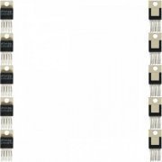 CI LM2468 driver para CRT tubo TO220 (Kit 5x und) Kit com 5 unidades
