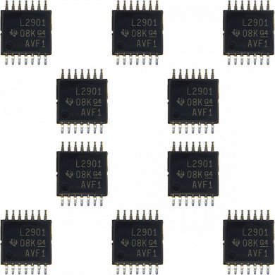 LM2901PWRG4 LM2901 SOIC14 Quad Differential Comparator (Kit 10)