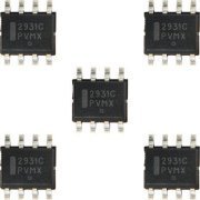 5x 2931C regulador de tensão ajustavel 3-24V 100mA SOIC-8 