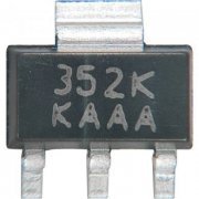 Regulador LDO 5V 50mA LM2936M-5.0 SOT223-4 marcação ...