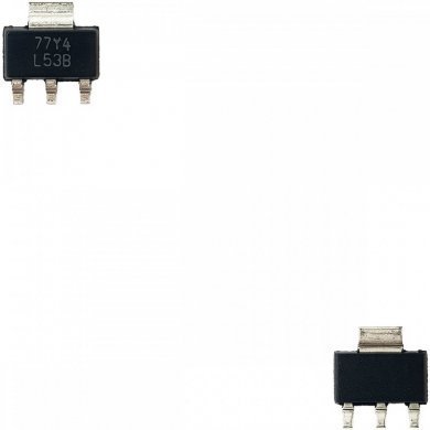 LM2940IMPX-5.0/NOPB-KIT5 Regulador de tensao L53B 5V 1A SOT223 SMD (Kit 5x)