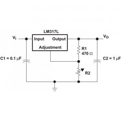 LM317LIPKG3 CI LB LM317LIPK regulador de tensão SOT3 (Kit 3x)