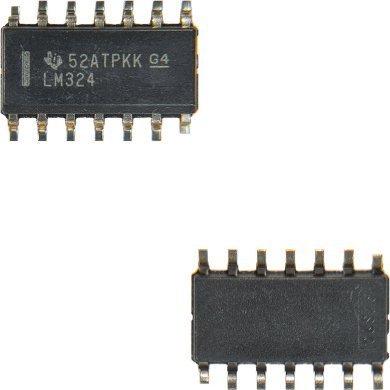 LM324D LM324 SMD SOIC-14 amplificador operacional 4 canais