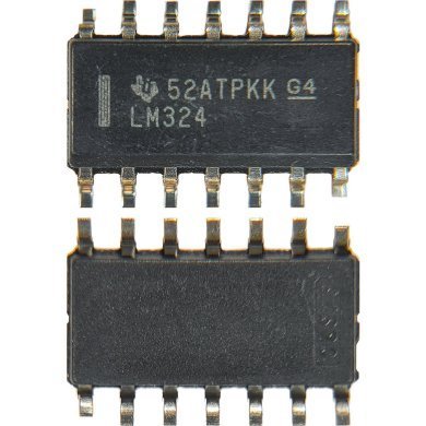 LM324D LM324 SMD SOIC-14 amplificador operacional 4 canais