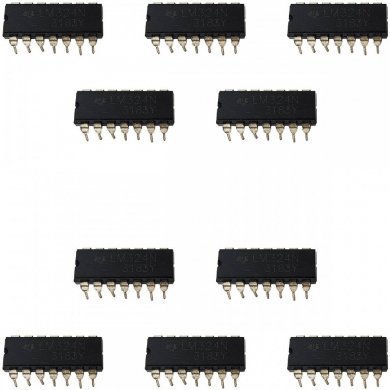 LM324N CI LM324 amplificador operacional PDIP14 (Kit 10x)